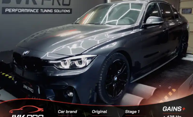 BMW 335D xDrive на DYNO стенде JVK PRO